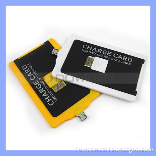 Micro USB Card Cable with Dual USB Connector (MC-02)